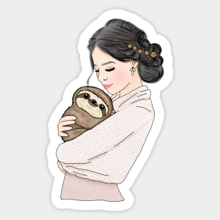 Sloth lover Sticker